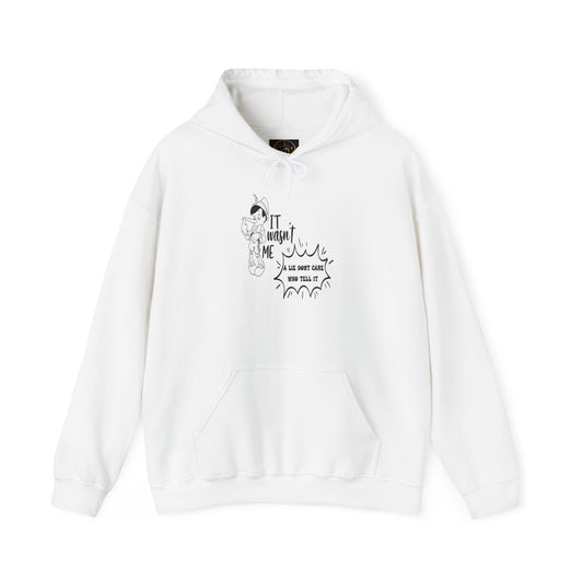 Hooded Sweatshirt Pinocchio and a Lie Design