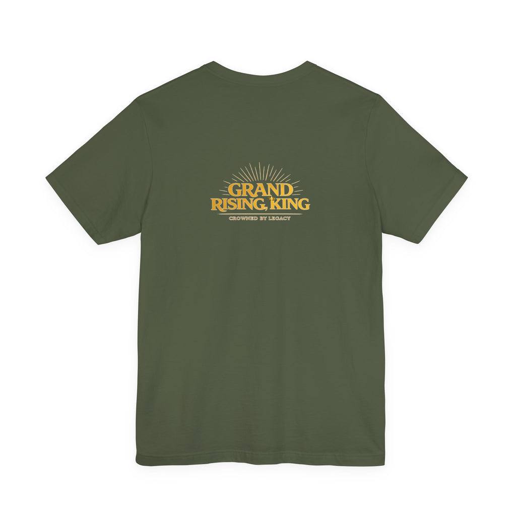 Grand Rising King Tee Shirt  Inspirational 'Grand Rising King'