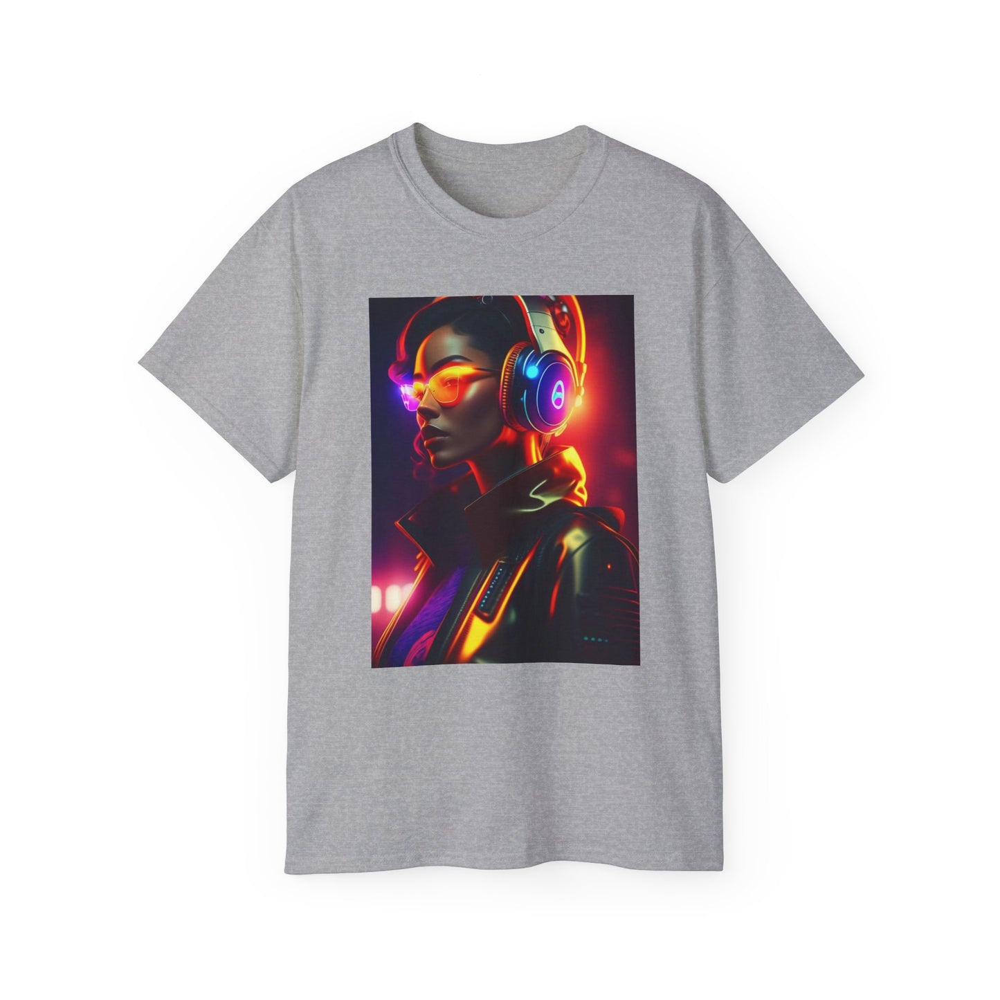 Futuristic Gamer Tees, Unisex Graphic Shirt for Gaming Enthusiasts, Gift for Gamers, Neon Art, Cyberpunk Style Clothing, Everyday [...]