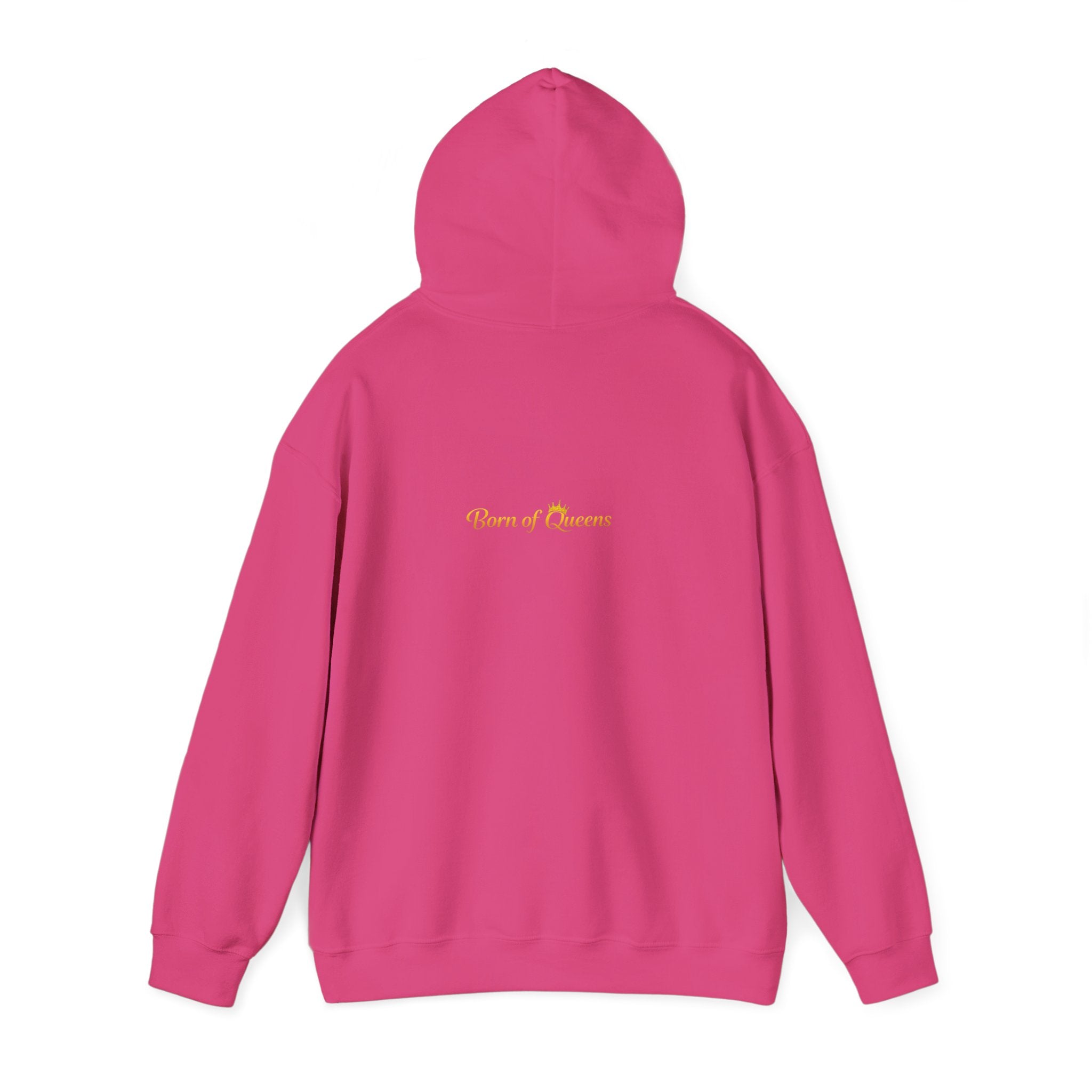 Queen Life script hoodie | Born of Queens back print