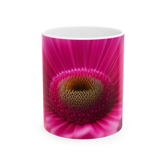 Vibrant Floral Ceramic Mug - Perfect Gift for Garden Lovers, Coffee Enthusiasts, and Home Decor, Kitchenware, Flower Mug