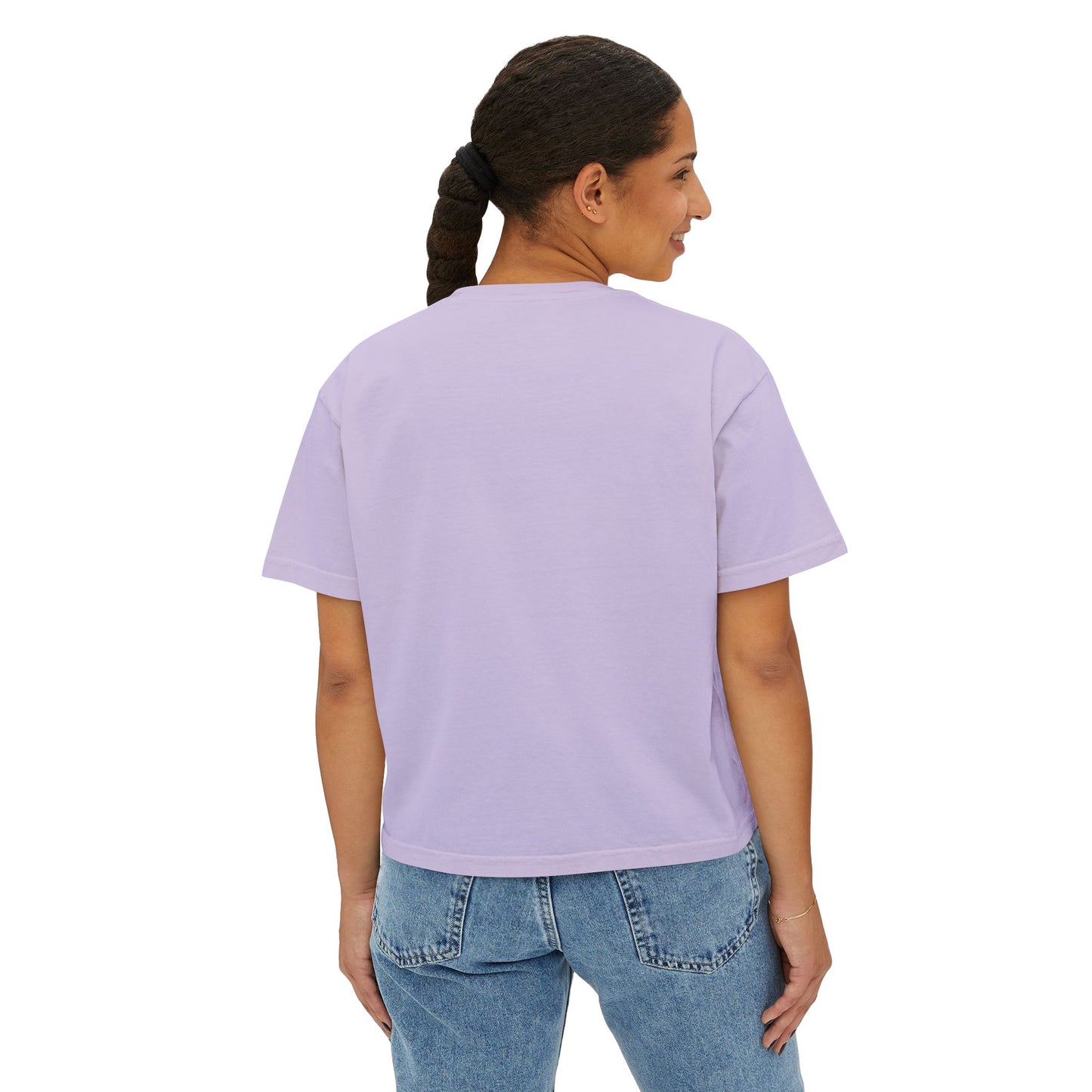 Boxy Tee Love Grows Here Shirt