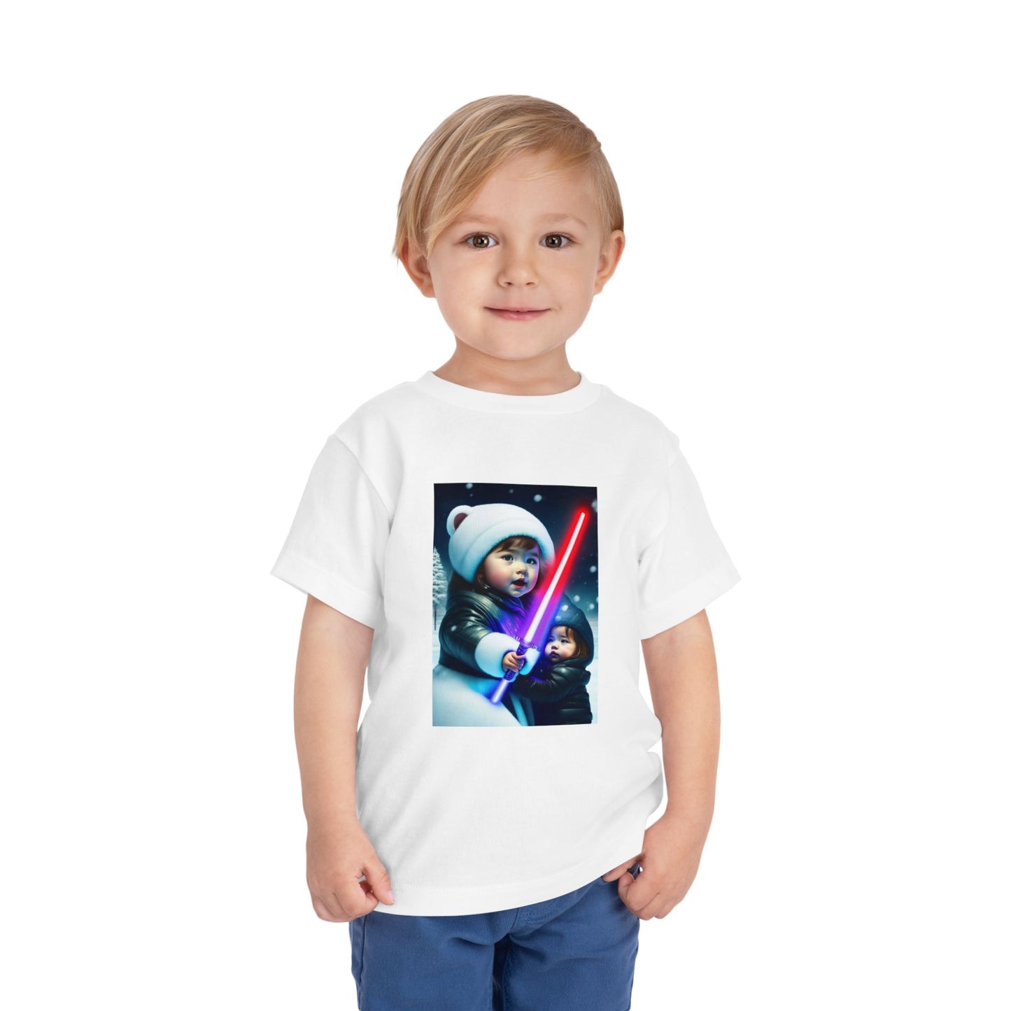 Galactic Adventure Toddler Tee, Kid's Science Fiction Shirt, Star Wars Inspired T-Shirt, Fun Playtime Outfit, Birthday Gift for Kids