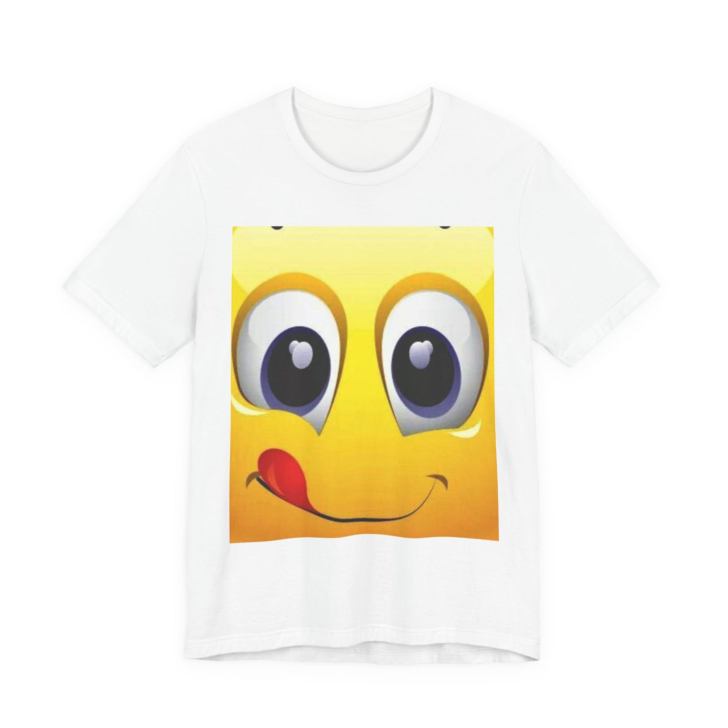 Happy Face Unisex Tee - Cute Emoji Shirt for Kids, Teens, and Adults - Fun Gift for Birthdays, Parties, Celebrations, Casual Wear