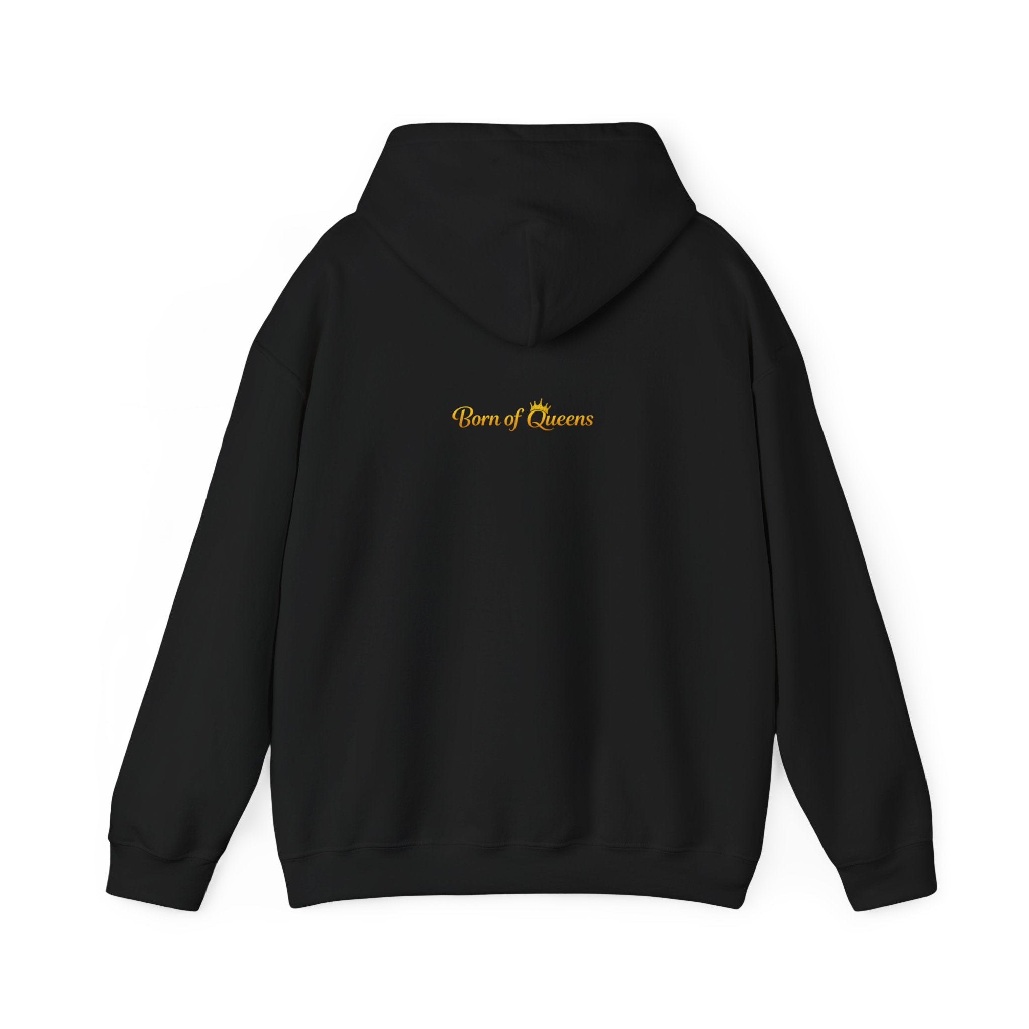 Queen Life script hoodie | Born of Queens back print