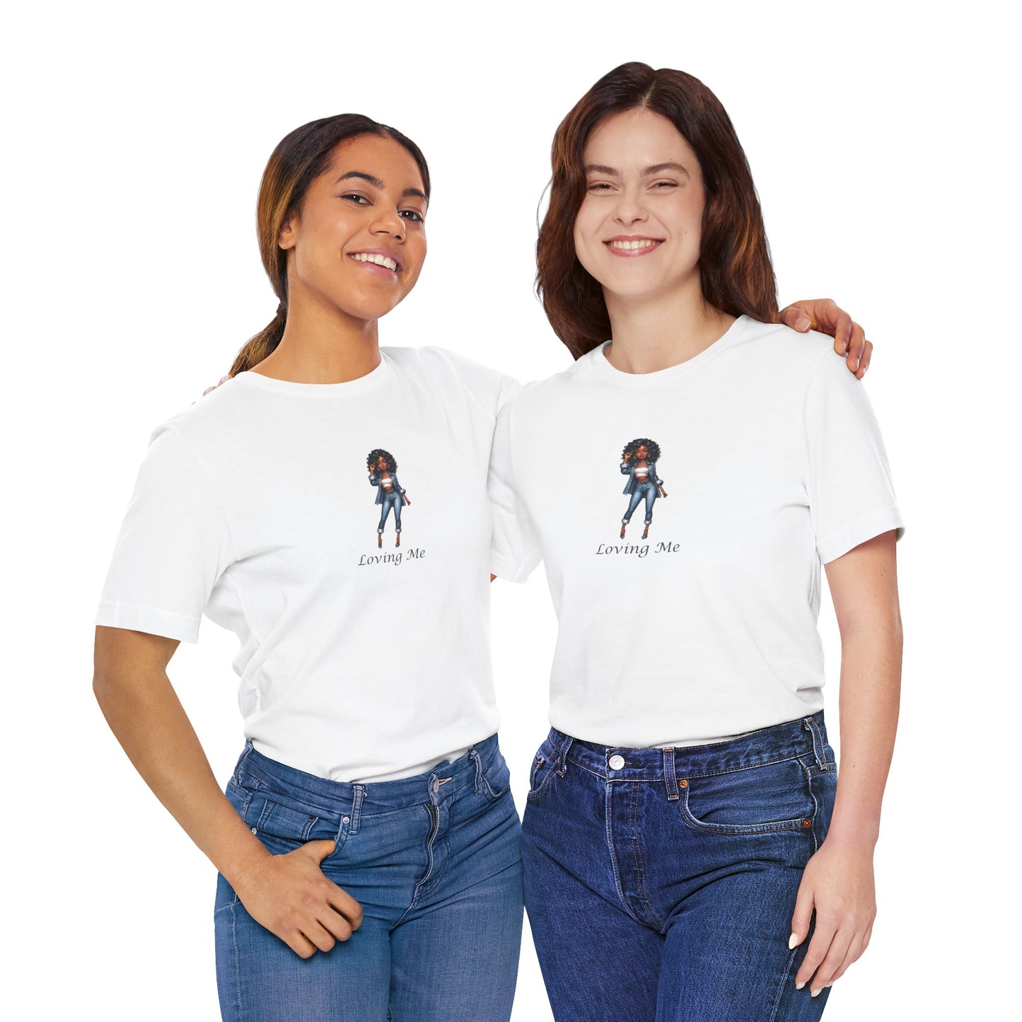 Empowering Loving Me Tee - Unisex Jersey Short Sleeve Shirt