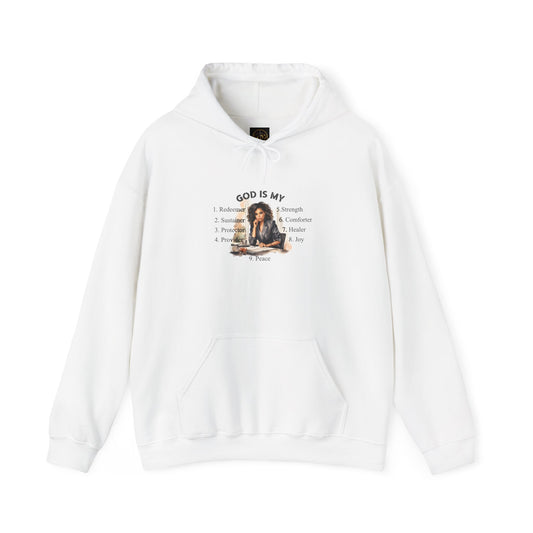 Inspirational Sweatshirt - 'God is My' Unisex Hoodie