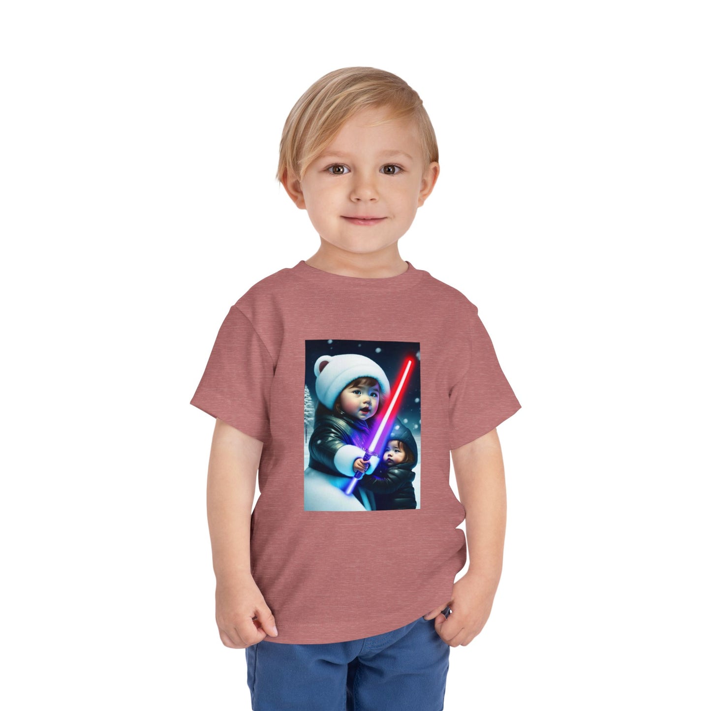 Galactic Adventure Toddler Tee, Kid's Science Fiction Shirt, Star Wars Inspired T-Shirt, Fun Playtime Outfit, Birthday Gift for Kids