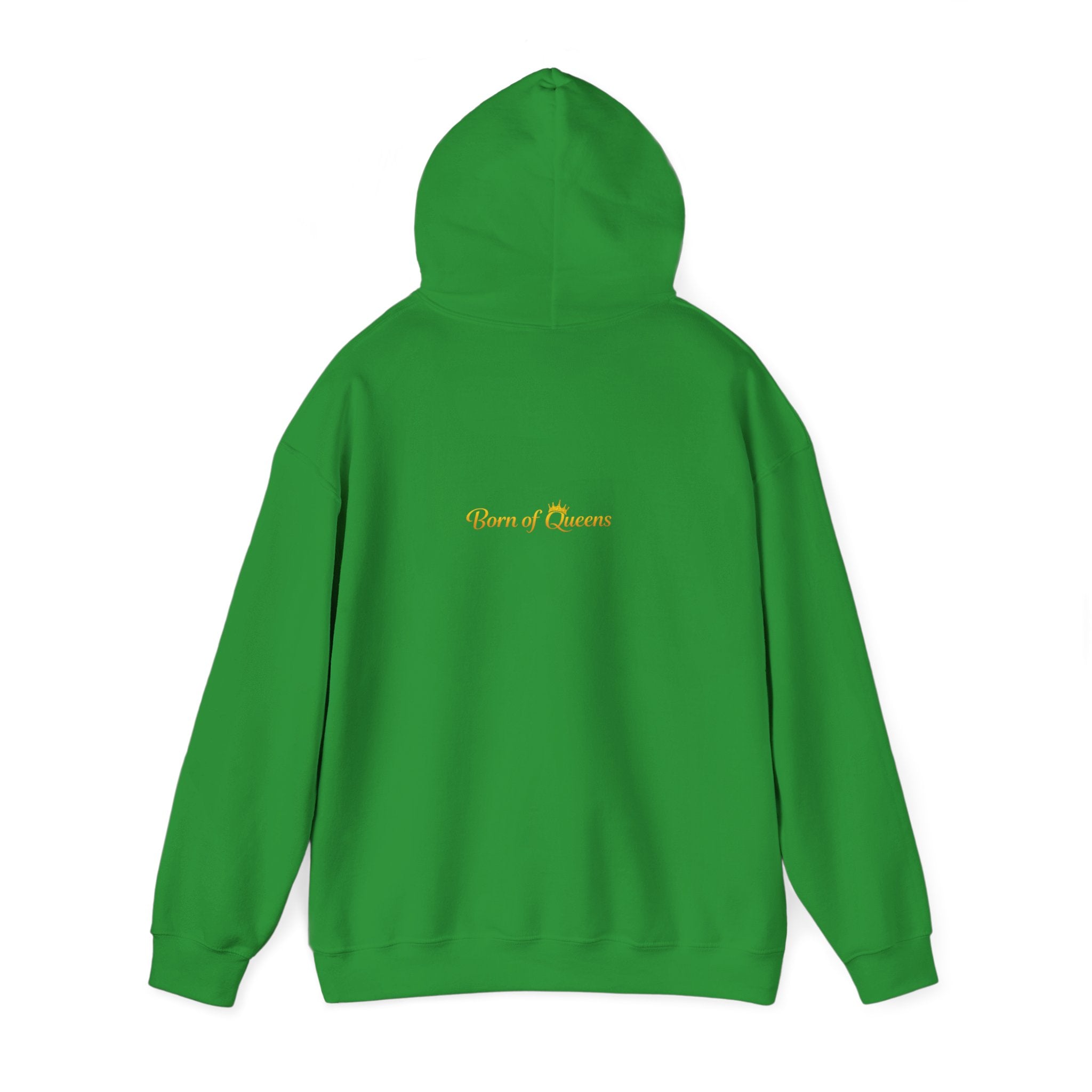 Queen Life script hoodie | Born of Queens back print