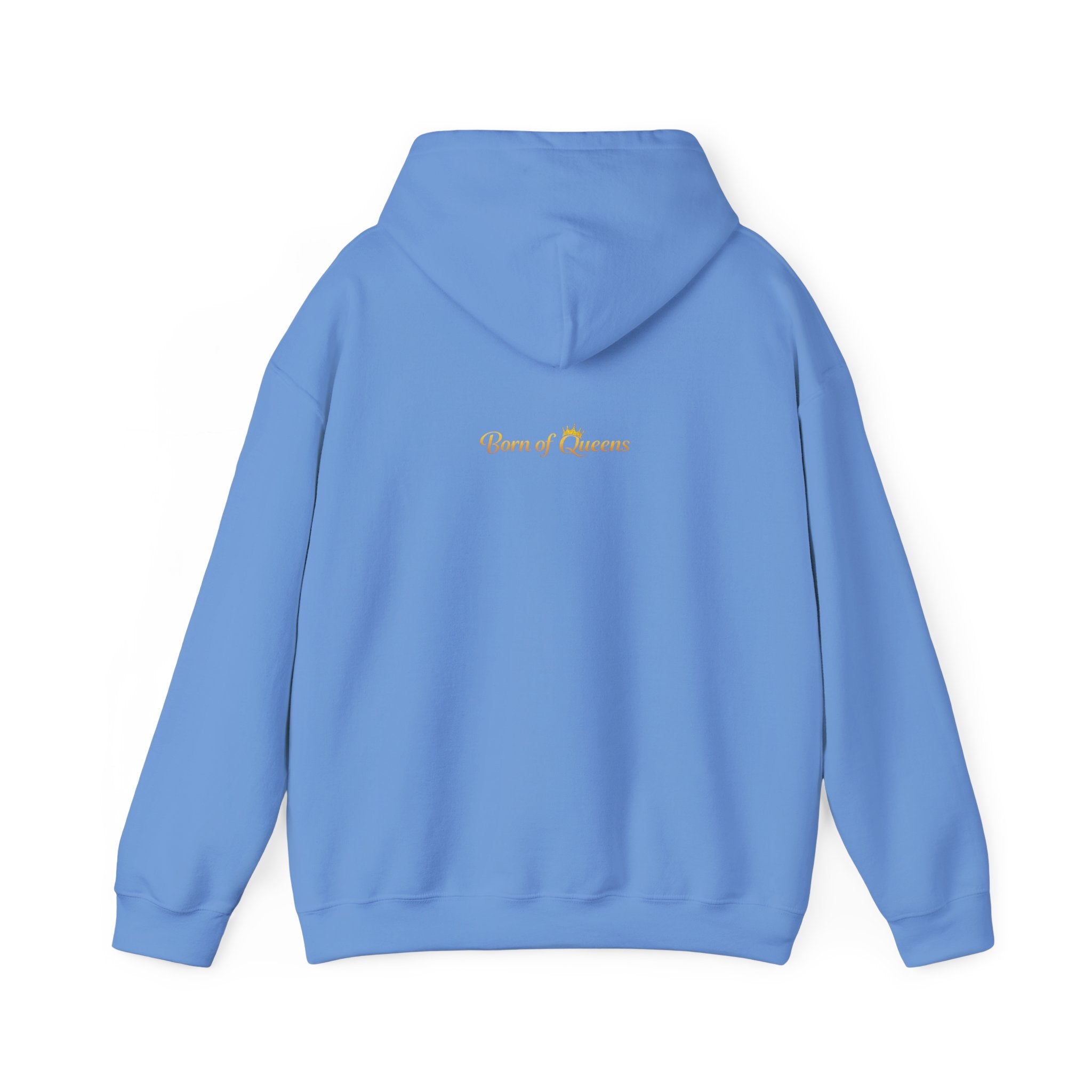 Queen Life script hoodie | Born of Queens back print