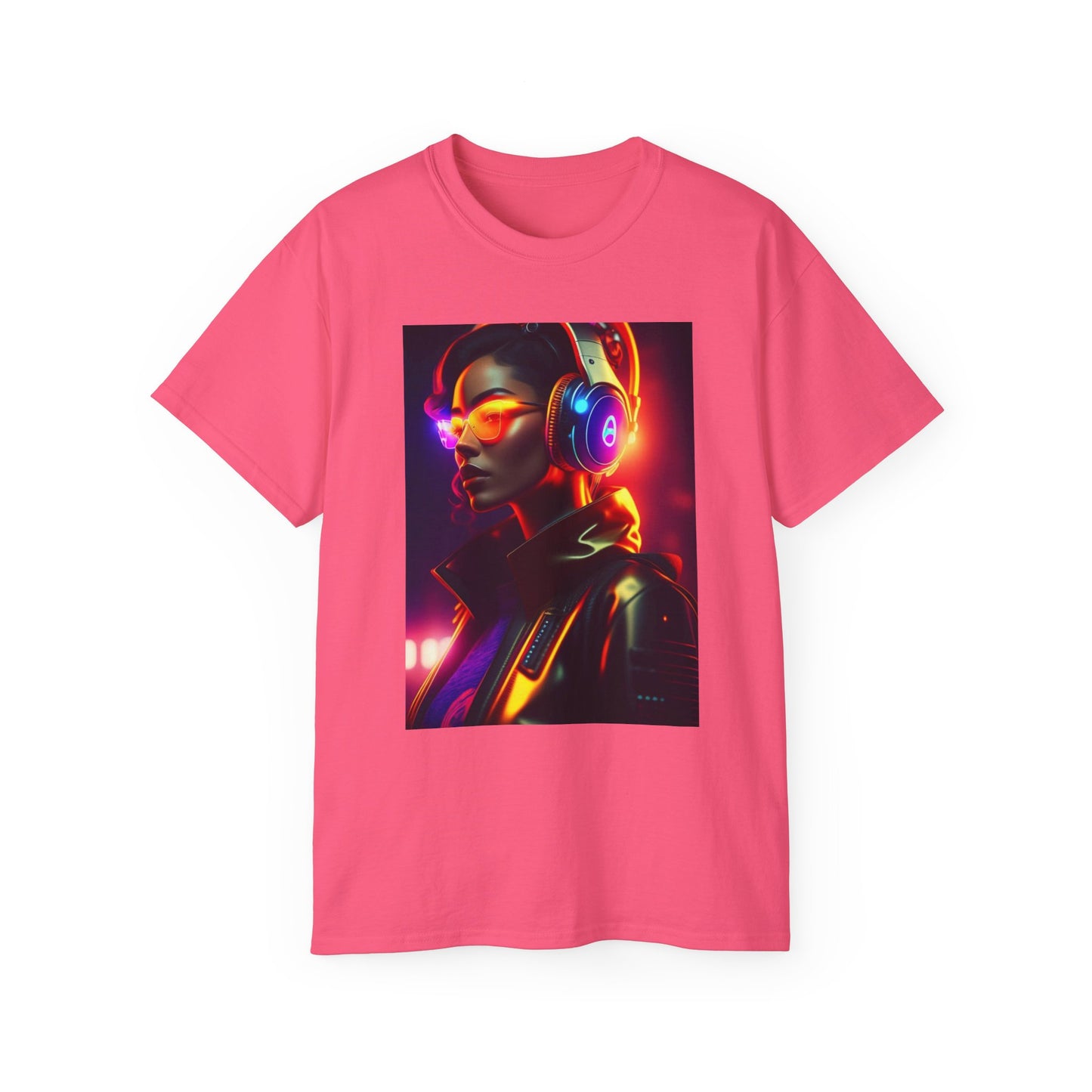 Futuristic Gamer Tees, Unisex Graphic Shirt for Gaming Enthusiasts, Gift for Gamers, Neon Art, Cyberpunk Style Clothing, Everyday [...]