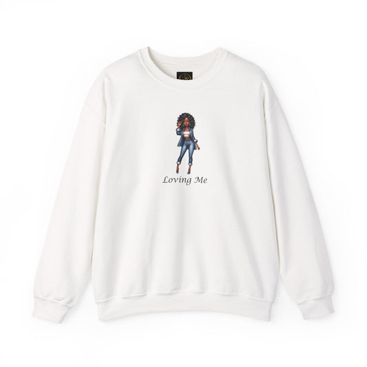 Crewneck Sweatshirt Loving Me