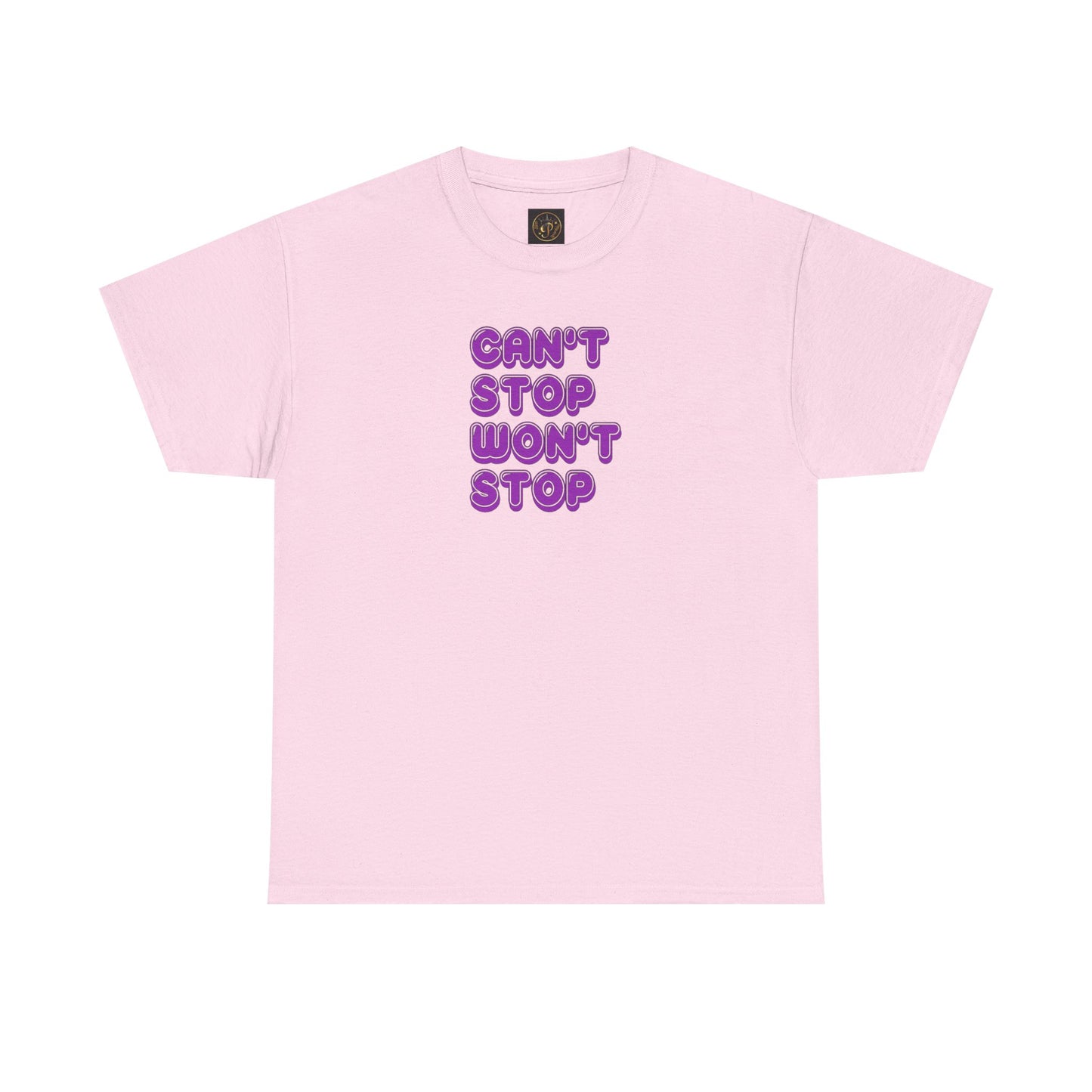 Cotton Tee - Can't Stop Won't Stop