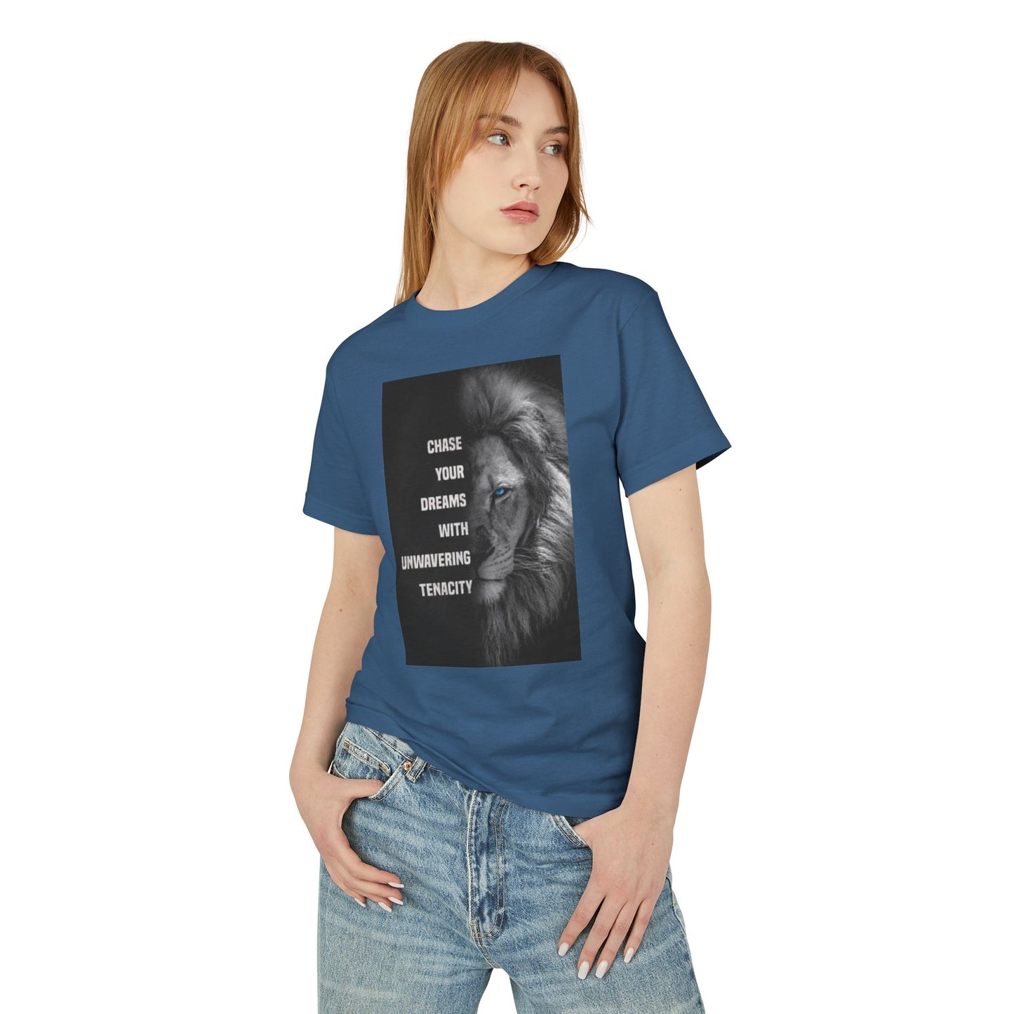 Dreamer T-Shirt - Unisex Garment-Dyed Heavyweight Cotton Tee with 'Chase your DREAMS' Design