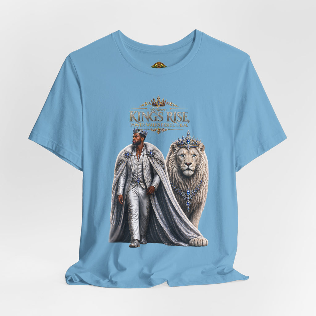 Where Kings Rise Tee – Power Walks Beside Them | Queen Life Culture