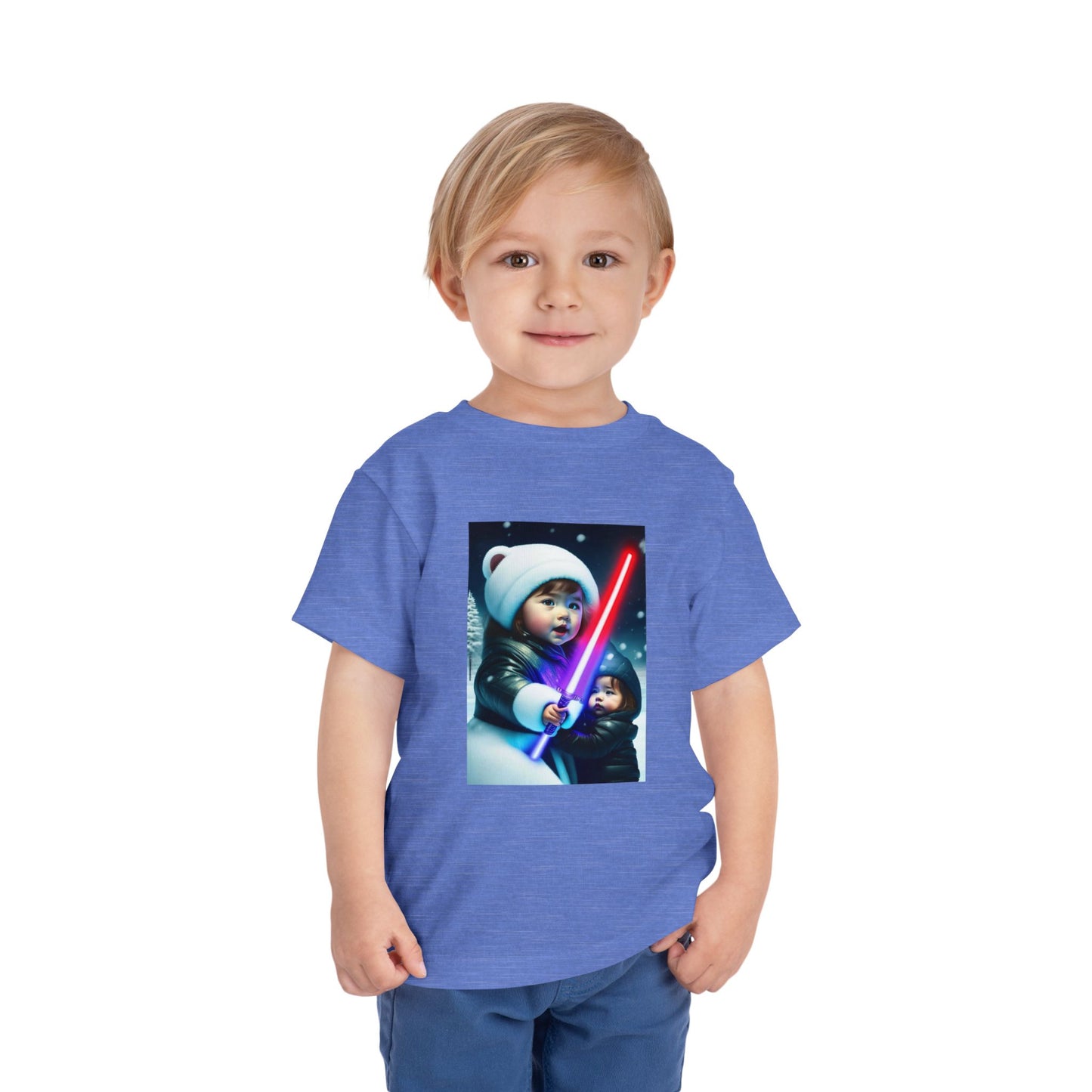 Galactic Adventure Toddler Tee, Kid's Science Fiction Shirt, Star Wars Inspired T-Shirt, Fun Playtime Outfit, Birthday Gift for Kids